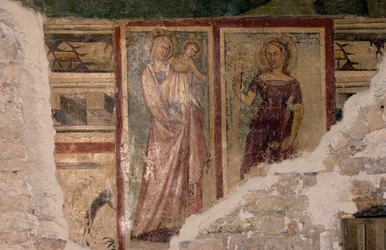 St. Maria in Piano Kirche, Loreto Aprutino, Abruzzen, Italien